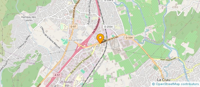 localisation de l'entreprise S.M.A TECH PACA  LA FARLEDE