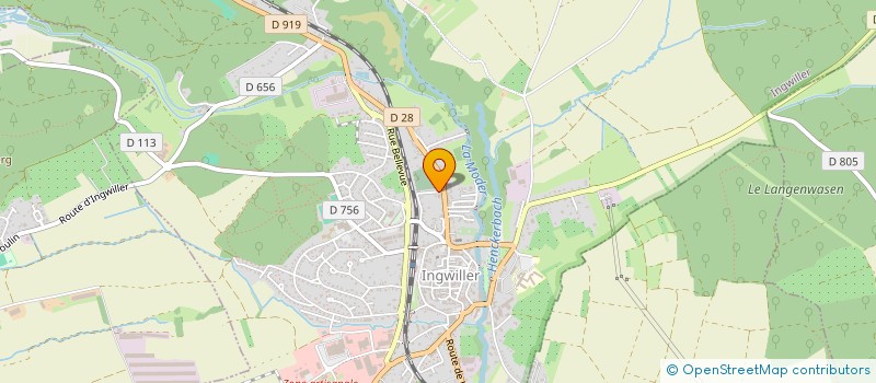 localisation de l'entreprise S&M AGRICOLE  INGWILLER