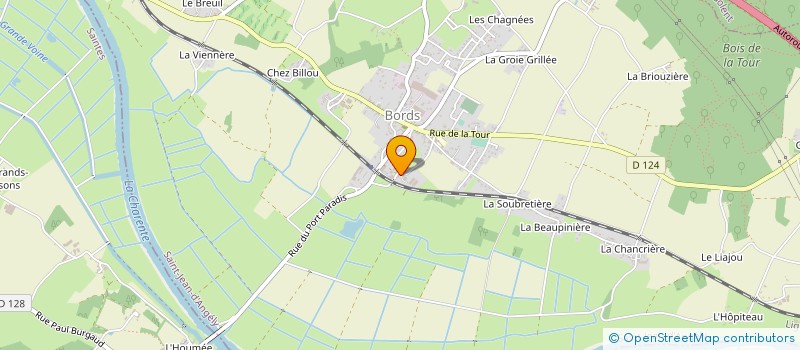 localisation de l'entreprise S.M.B.A. VIGIER à TONNAY CHARENTE