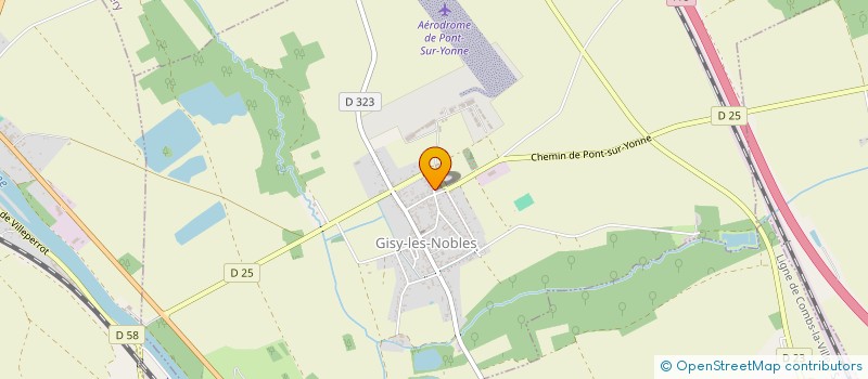 localisation de l'entreprise S.M.C. à GISY-LES-NOBLES