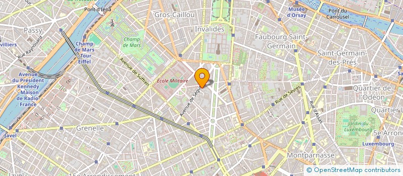 localisation de l'entreprise S.M.C. à PARIS