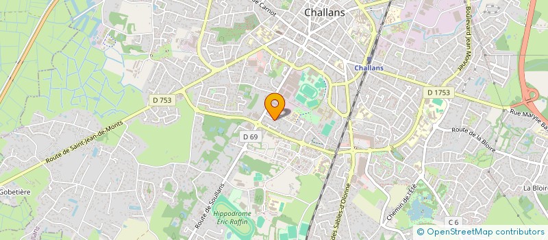 localisation de l'entreprise S.M.C.M. à CHALLANS