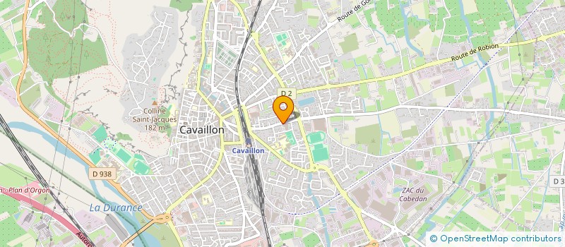 localisation de l'entreprise S M C P  CAVAILLON