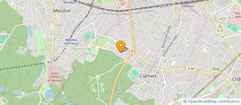 localisation de l'entreprise S.M.C.R. à CLAMART