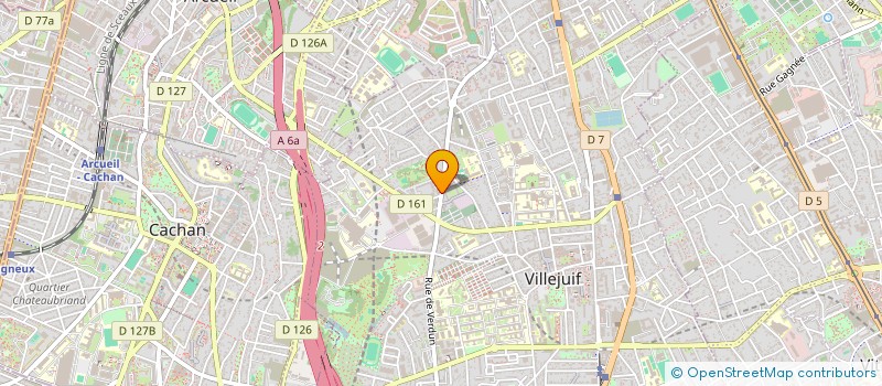 localisation de l'entreprise S&M CLEAN SERVICES à VILLEJUIF