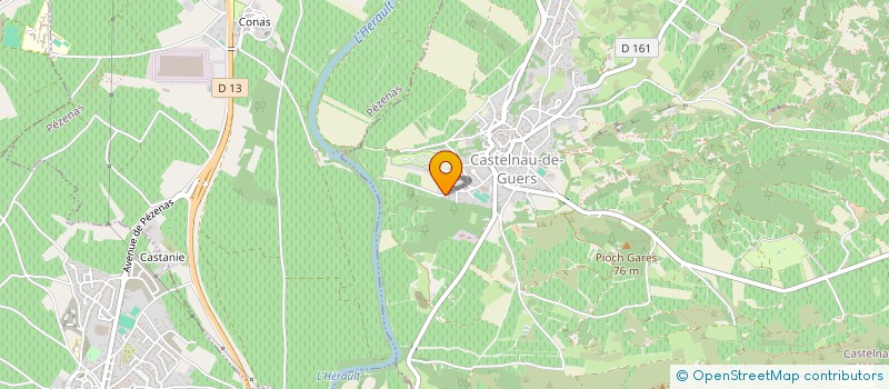 localisation de l'entreprise S.M. CONCASSAGE à BEZIERS