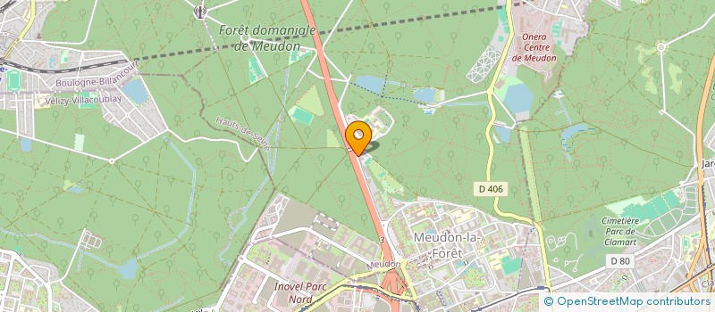 localisation de l'entreprise S.M.D.S.FRANCE  MEUDON