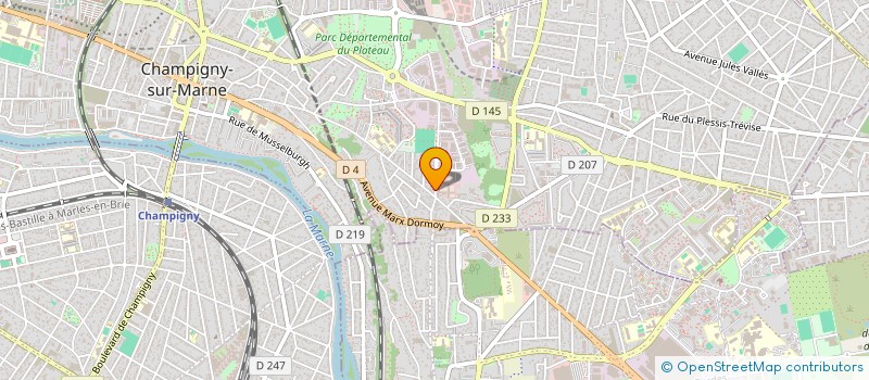 localisation de l'entreprise S.M DEM à CHAMPIGNY-SUR-MARNE