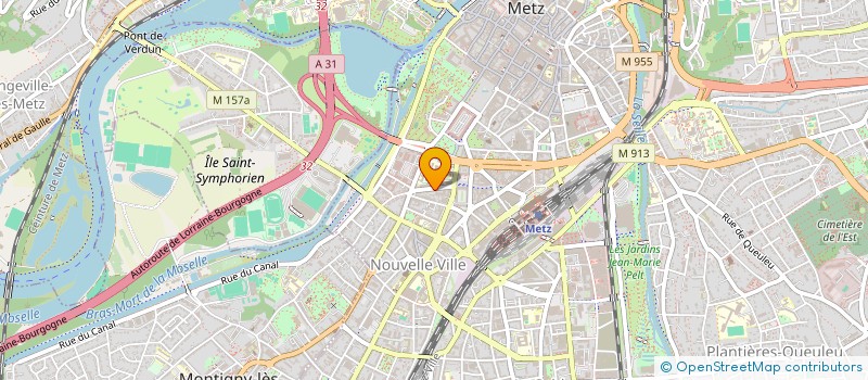 localisation de l'entreprise S M E C  G V  METZ