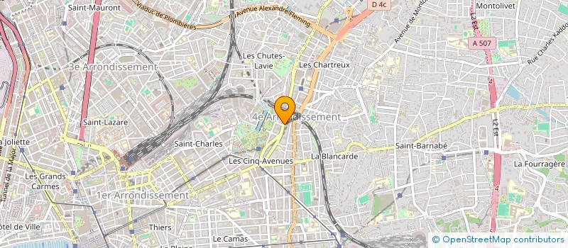 localisation de l'entreprise S M E T ELECTRONIQUE à MARSEILLE