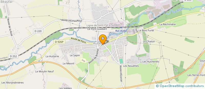 localisation de l'entreprise S.M.E.T ( SERVICE METALLERIE ET TRAVAUX) à BRETHEL