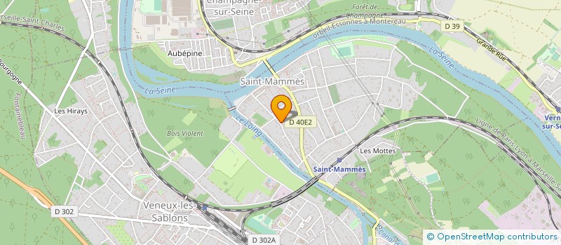 localisation de l'entreprise S.M. EDITIONS à SAINT-MAMMES