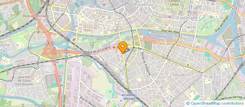 localisation de l'entreprise S.M FOOD à STRASBOURG