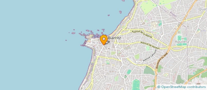 localisation de l'entreprise S.M.G. à BIARRITZ