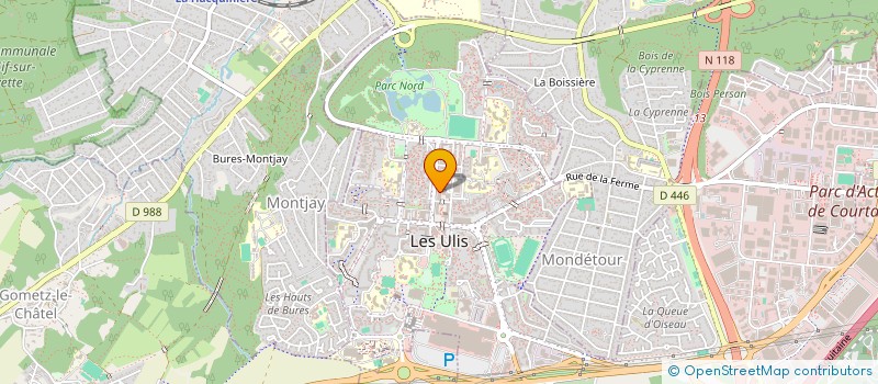 localisation de l'entreprise S.M.H. à LES ULIS
