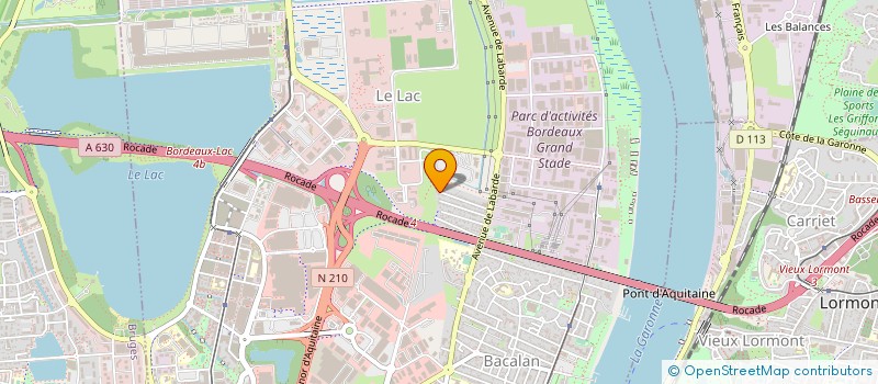 localisation de l'entreprise S M I à BORDEAUX