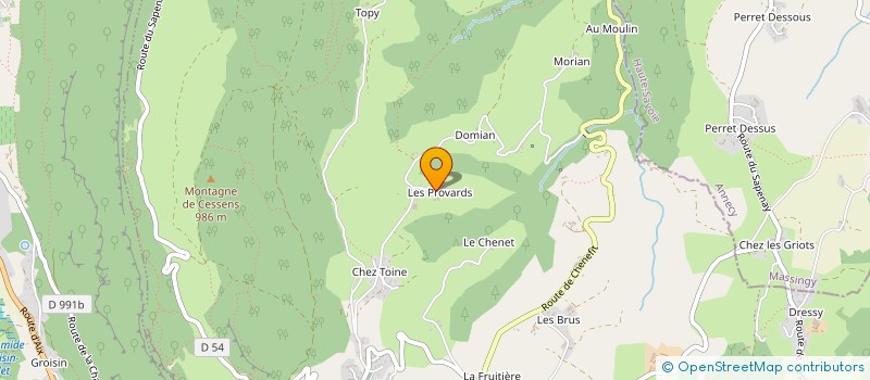 localisation de l'entreprise S.M.I  ENTRELACS