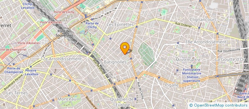 localisation de l'entreprise S.M INVEST  PARIS