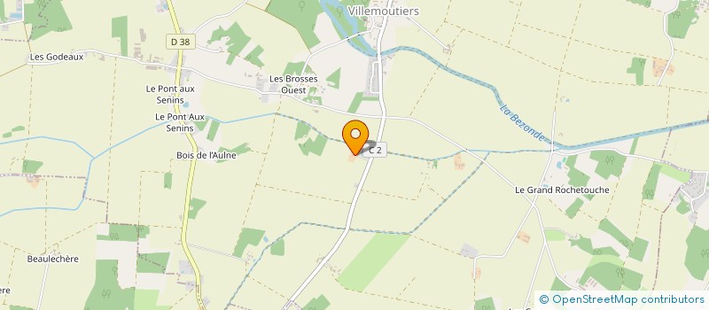 localisation de l'entreprise S M INVESTISSEMENTS  VILLEMOUTIERS