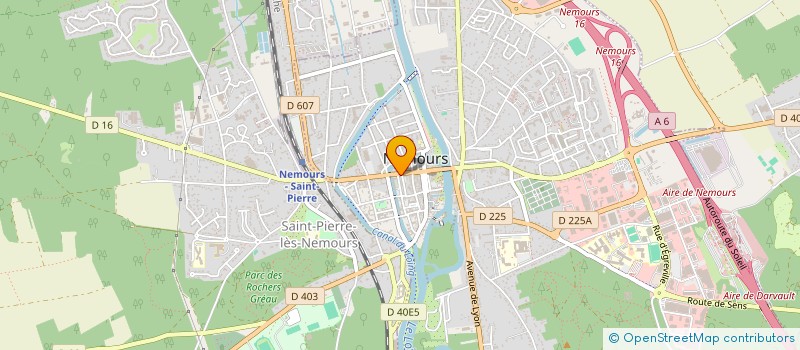 localisation de l'entreprise S.M.J  NEMOURS