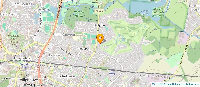 localisation de l'entreprise S.M.J.C. à VILLENEUVE-D'ASCQ