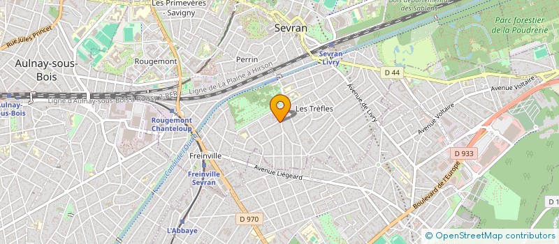 localisation de l'entreprise S.M.J.L. à SEVRAN