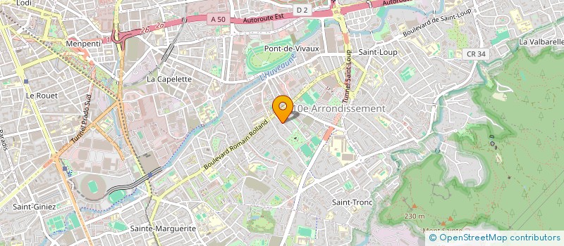 localisation de l'entreprise S.M.L. à MARSEILLE