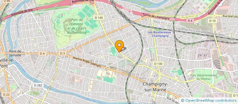 localisation de l'entreprise S.M.L TRANSPORTS à CHAMPIGNY-SUR-MARNE