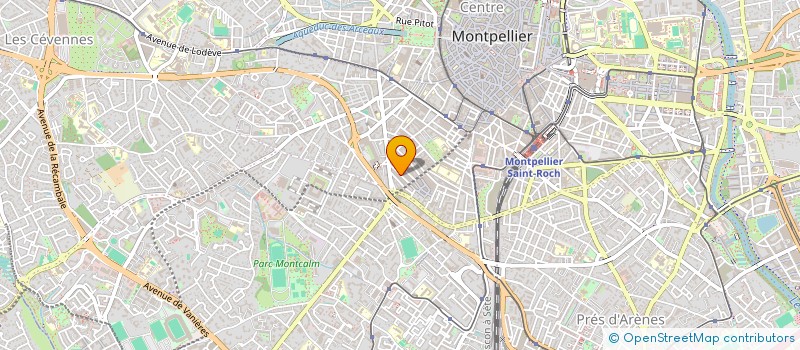 localisation de l'entreprise S M LOCATION à MONTPELLIER