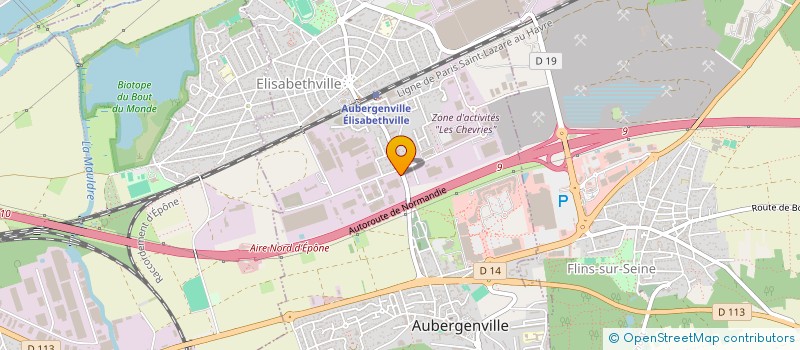 localisation de l'entreprise S.M.M ENERGIE à AUBERGENVILLE