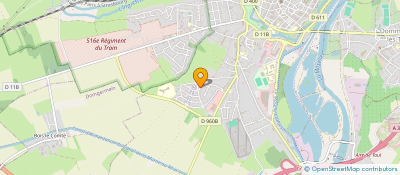 localisation de l'entreprise S M M SOLUTIONS à TOUL