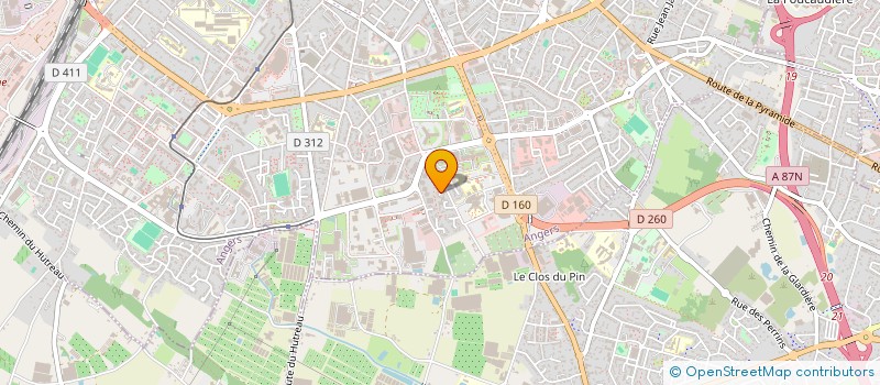 localisation de l'entreprise S.M-MAROC-EVENEMENTS à ANGERS