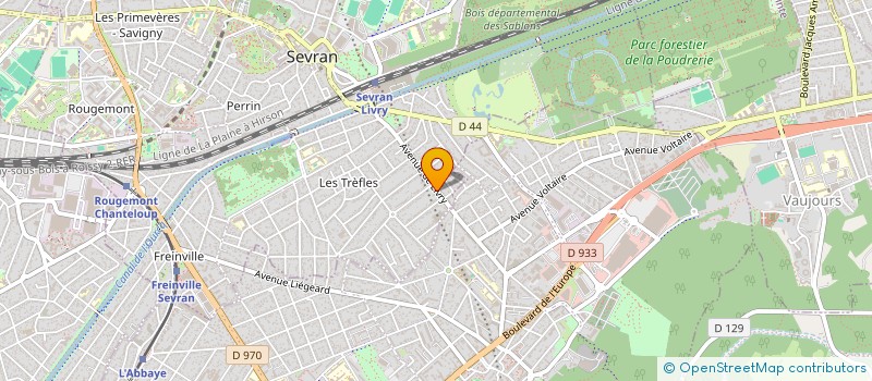 localisation de l'entreprise S.M.N.S à SEVRAN