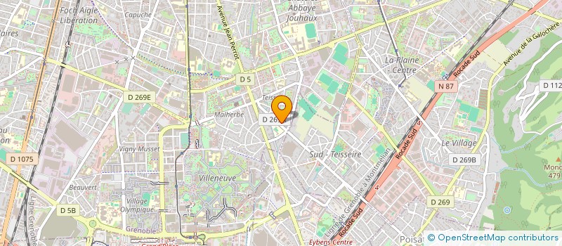 localisation de l'entreprise S.M.P. 38 à ALES