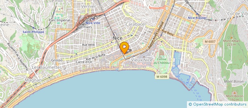 localisation de l'entreprise S M P à NICE