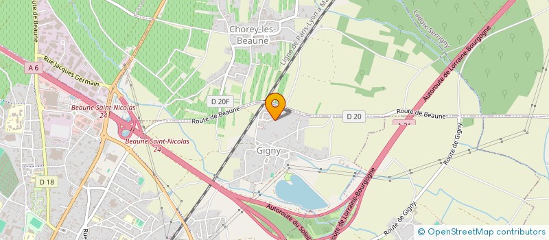 localisation de l'entreprise S.M.P. CONCEPT. à BEAUNE
