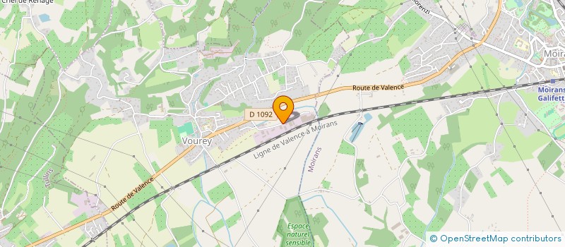localisation de l'entreprise S.M.P.F à VOUREY