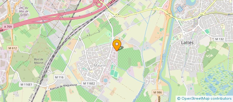 localisation de l'entreprise S.M.P.O. à LATTES