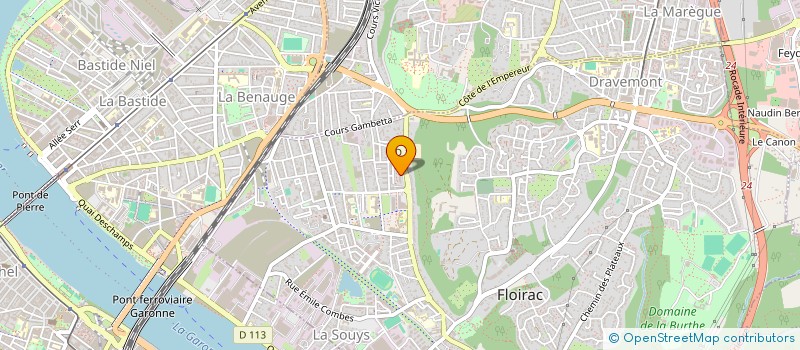 localisation de l'entreprise S M P R  FLOIRAC