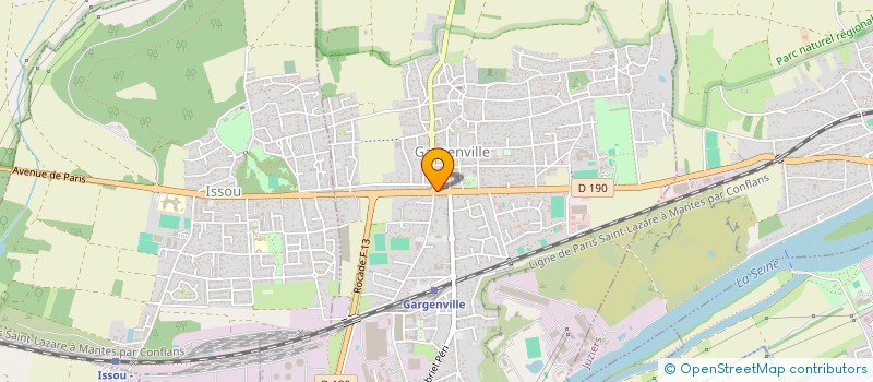 localisation de l'entreprise S M P URFALINO à GARGENVILLE