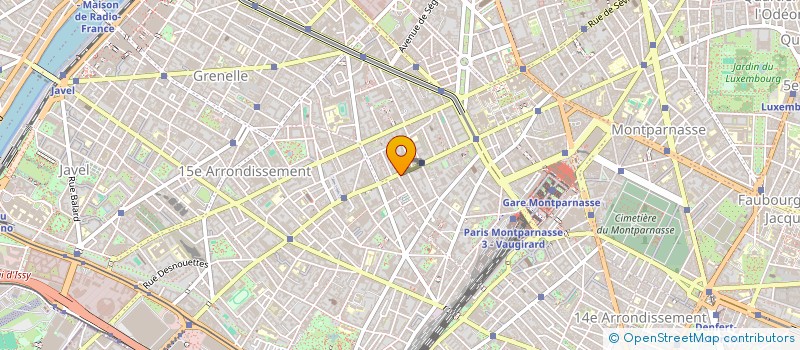 localisation de l'entreprise S.M.P. VAUGIRARD  PARIS