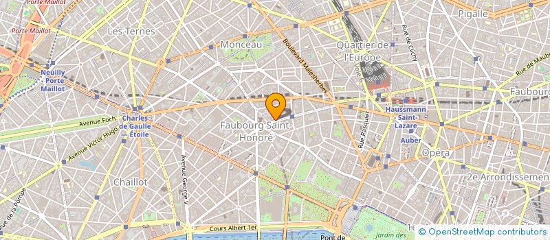 localisation de l'entreprise S.M.R. à PARIS