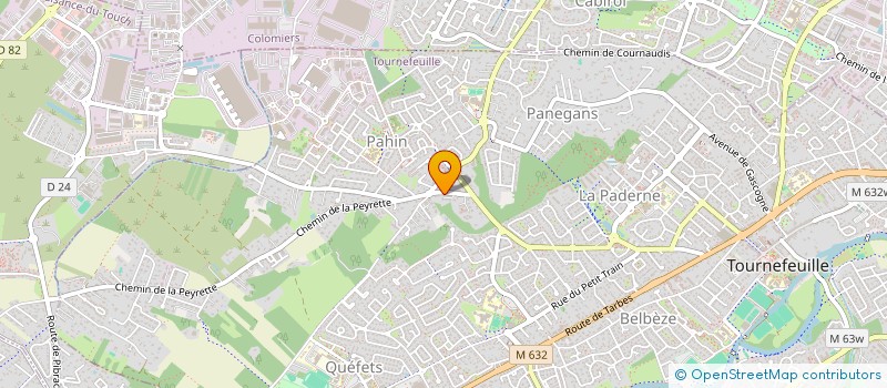 localisation de l'entreprise S.M.R ESTATE  TOURNEFEUILLE