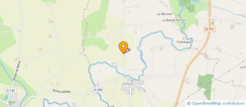 localisation de l'entreprise S.M.R. SOCIETE DE MACONNERIE ROUSSEAU  ATHEE