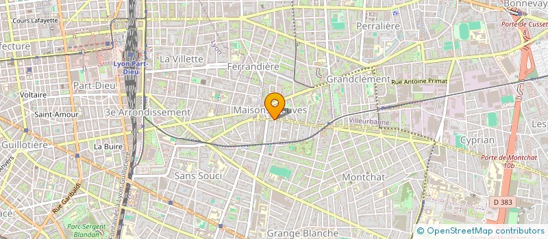 localisation de l'entreprise S M RENOV  LYON