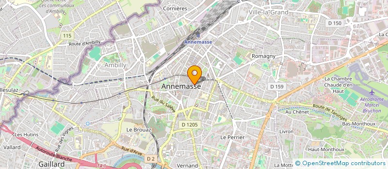 localisation de l'entreprise S.M.S. à ANNEMASSE