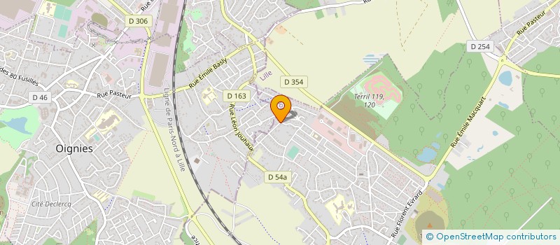 localisation de l'entreprise S.M.S  OSTRICOURT