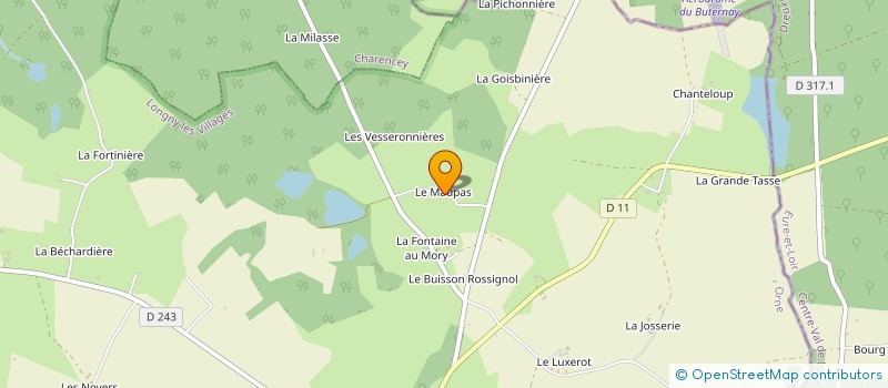 localisation de l'entreprise S.M.S. à LONGNY LES VILLAGES