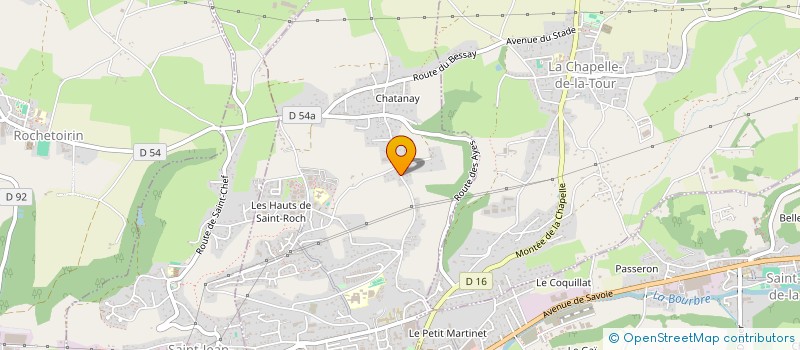 localisation de l'entreprise S.M.S  LA TOUR-DU-PIN