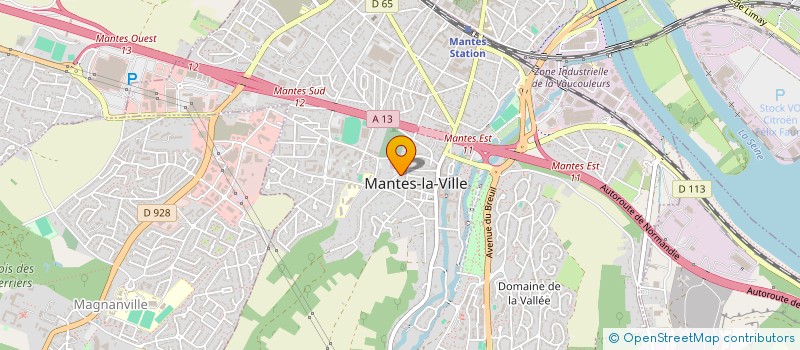 localisation de l'entreprise S.M.S. MAMIA à MANTES-LA-VILLE